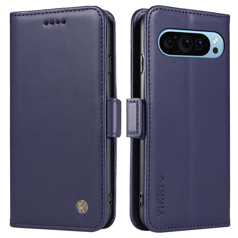 YIKATU YK-003 For Google Pixel 9 Wallet Phone Case Anti-Drop Leather Flip Cover YIKATU YK-003 For Google Pixel 9 Wallet Phone Case Anti-Drop Leather Flip Cover